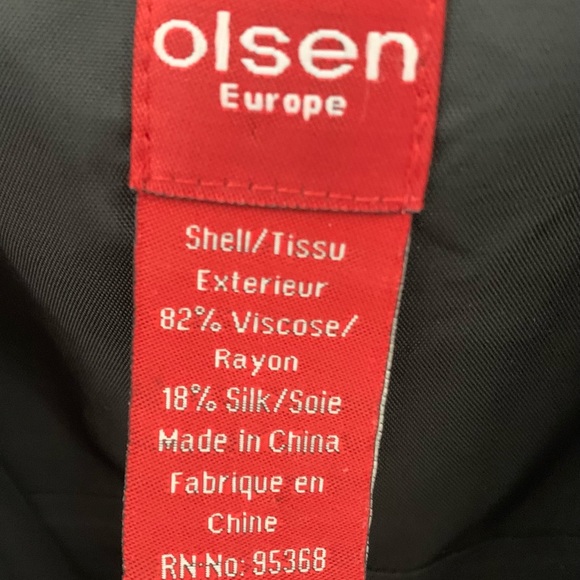 Olsen Europe Black Dress - Picture 6 of 9